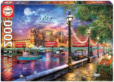 Legpuzzel 2000 stukjes - Volwassen Puzzel - Ontspannen Vrije Tijd - Inclusief Puzzellijm - 96 x 68 cm - Diverse