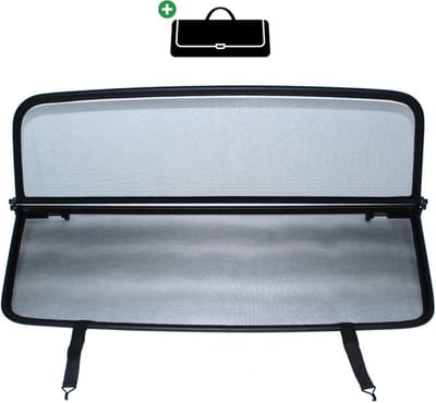 Windscherm VW Kever 1302/1303 Snelsl. | 1968-1979 | incl. luxe opbergtas | Zwart