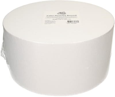FunCakes Taart Dummy - Piepschuim Blok - Rond - Ø30 cm x 15 cm