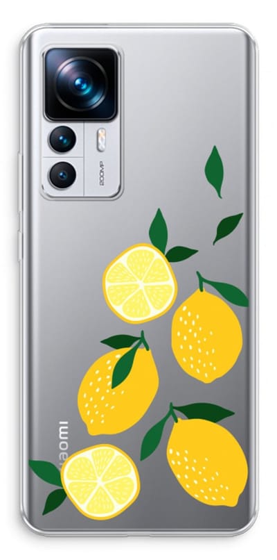 Case Company® - Hoesje geschikt voor Xiaomi 12T hoesje - You're my lemon - Soft Cover Telefoonhoesje - Bescherming aan alle Kanten en Schermrand