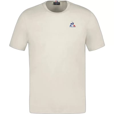 Le Coq Sportif Ess N°1 T-shirt Met Korte Mouwen Beige 2XL Man