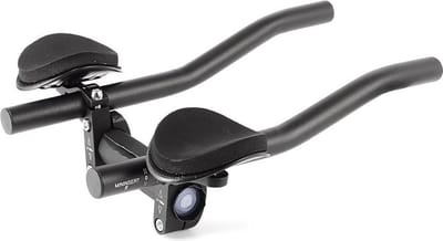 Tijdritstuur Alu Ø31,8mm | adapter voor Ø25,4mm | Aero | Triathlon stuur | Opzetstuur | Wielrennen | Racefiets