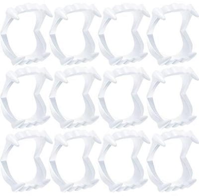 Vampier Tanden - Monster Fangs - Feest Accessoires - Niet Giftig - 12 Stuks - Wit