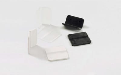 Plastic scharnier - Plastic scharnier wit - Voliere - Zelfbouw - Voliere benodigdheden - TT Kooien