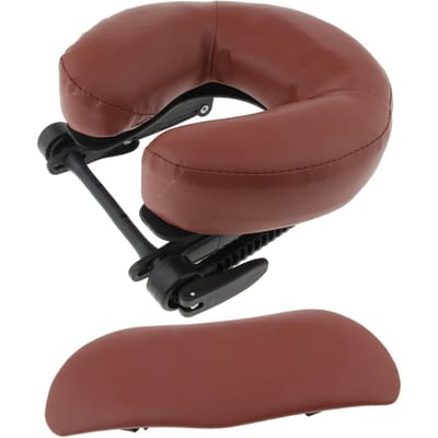 Salon Massagetafel Gezichtswieg Opvouwbare SPA-stoel Hoofdsteun Platformkussen 28cm rood