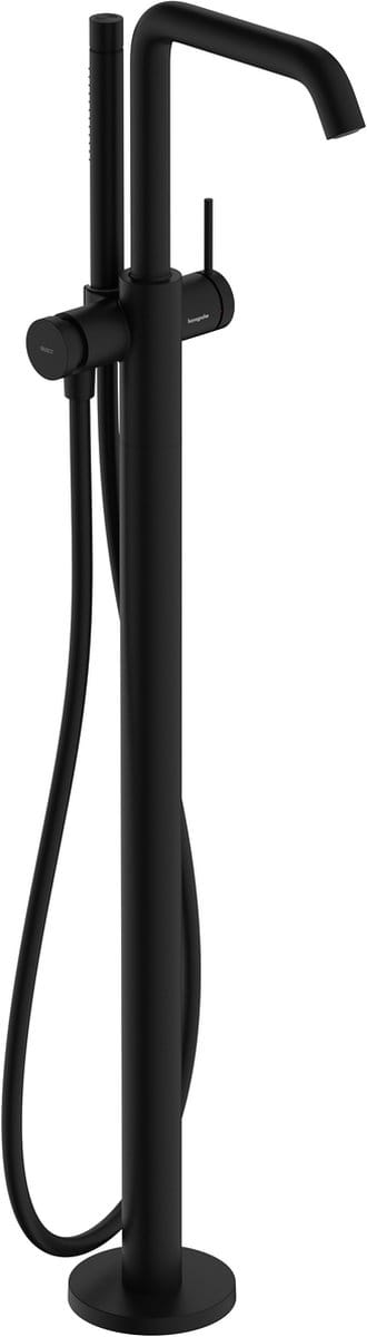 hansgrohe Tecturis S - Badmengkraan - Vloergemonteerd - Ééngreeps bediening - Mat Zwart