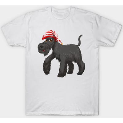 T-shirt Femme Bouvier Des Flandres T-shirt de Noël Chien Noël Ho Imprimé Harajuku T-shirt Kawaii Été Manches Courtes T-shirt Femme Haut XL blanc