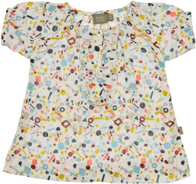 Kidscase jurk Kate maat 62 off white