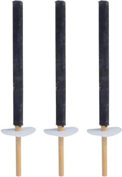 Wax fakkels set van 108 stuks voor wandel- en looptochten (wasfakkels 45 min)