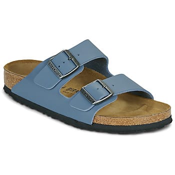 Birkenstock Birkenstock Arizona Birko-Flor Slippers Grijs Smal