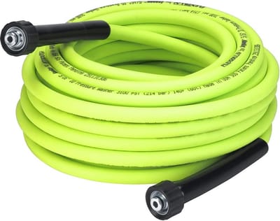 Hogedrukreinigerslang 5/16 inch x 15 meter Zwart voor Professioneel Gebruik