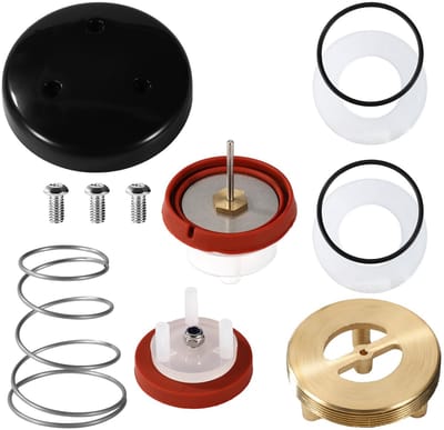 Allecto - Reparatieset voor Drukvacuumbreker - 12-delige Set - Geschikt voor Diverse Maten - Geschikt voor Wilkins - Professioneel Onderhoud - Verv...