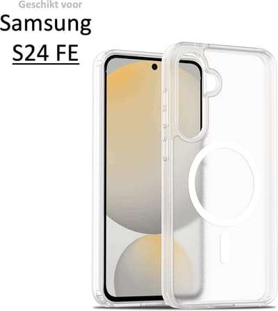 Brosendaal Hoesje - Geschikt voor Samsung Galaxy S24 FE – Transparant – Telefoonhoesje – Ondersteunt Draadloos Opladen – Ultradun en maximale Valbescherming