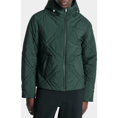 Daily Paper Spear Puffer Jacket Unisex Pine Green Size: XS | Winter Jackets Outlet | Unisex | Groen