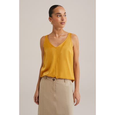 WE Fashion Blouse Mustard Yellow Taglia: S | Magliette intime Outlet | Donna | Giallo