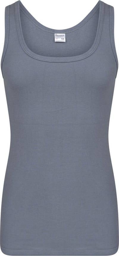 Beeren Hemd - donkergrijs - 100% katoen - heren - singlet - ondergoed M