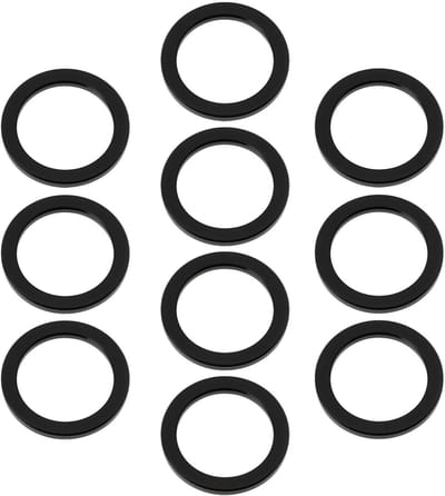 Dailygoods- Olieafvoerplug 10 Stuks - Aluminium - Lichtgewicht - Compatibel met Suzuki/Yamaha/Ducati/Kawasaki - 16x12x1.5mm - Betrouwbare Afdichting - Aftapplug