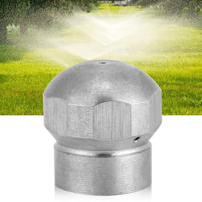 Dailygoods- Reinigingsnozzle Duurzaam - Hogedrukreiniger - G1/8'' Binnendraad - Roestvrij Staal - Spuitgat - Lange Levensduur - Hogedrukspuit