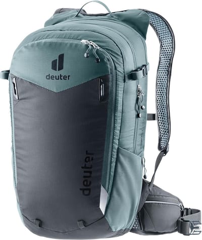Fietsrugzak Heren - Sportrugzak Outdoor - Fietstochten Organiseren - Verstelbaar Rugsysteem - 14+3 Liter - Zwart