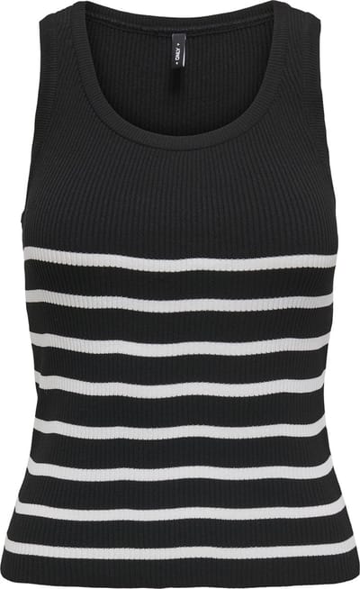 ONLY - ONLLILL SL U-NECK RACER BACK TOP CC KNT - Dames - Tank tops