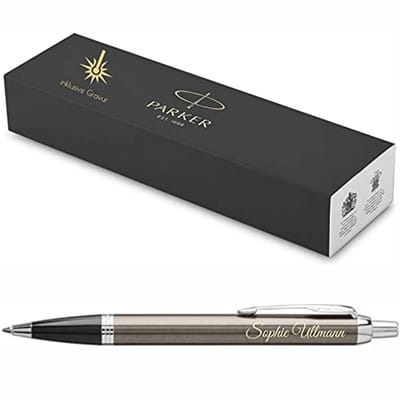 Premium Balpen met Gravure en Geschenkdoos - Gepersonaliseerd Cadeau voor Jubilieum en Verjaardag