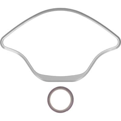 Protection de compteur de vitesse de moto Remplacement de tableau de bord pour VESPA SPRINT PRIMAVERA 50 125 150 13-21 Silver