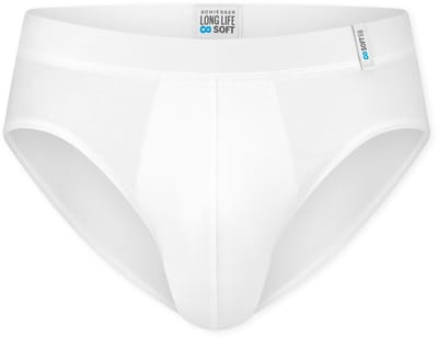 SCHIESSER Long Life Soft slip (1-pack) - heren rio slip wit