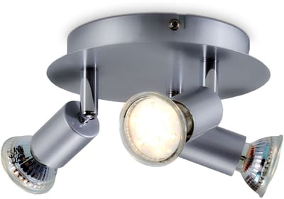 B.K.Licht - Plafondlamp - spots verlichting - woonkamer - 3.000K - 250Lm - 3W GU10