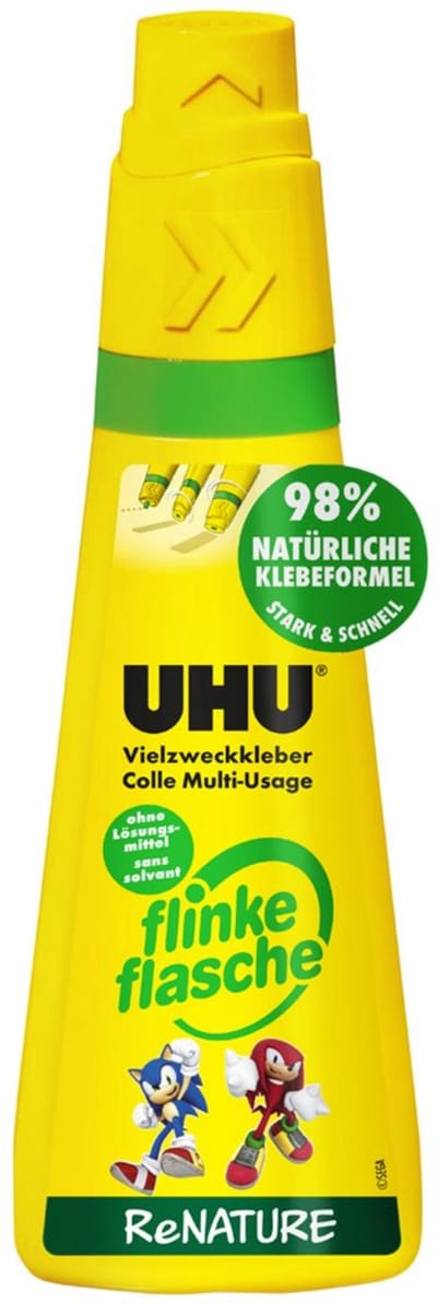 UHU Alleslijm flinke fles ReNATURE SONIC, 100 g