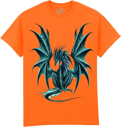 Draak Draco Jade The Coloured House T-shirt S