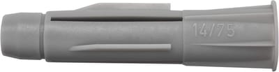 Universele pluggen - Bevestigingspluggen pluggen - Stevig bevestigen - Werkt in alle materialen - 14 x 75 mm
