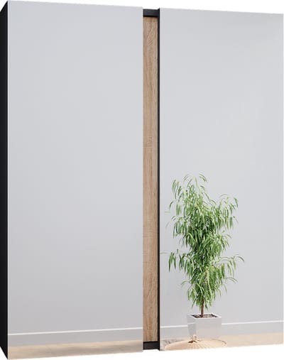 Vicco Gloria Badkamerspiegelkast – 70.4 x 84 cm met 2 deuren Antraciet