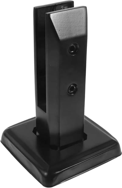 2 stuks roestvrijstalen leuningen voor trap, balkon, glashouder, 160 mm, voor glazen plank, paneel