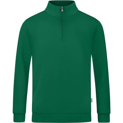 Jako Organic Ziptop Heren - Groen | Maat: 4XL