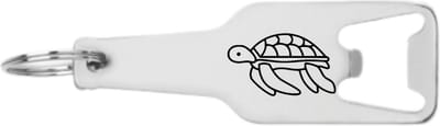 Akyol - schildpad sleutelhanger flesopener - Accountmanager - vriend of vriendin - schildpad - schildpad liefhebber - dieren liefhebbers - sleutelhanger - cadeau - gift - 105 x 25mm