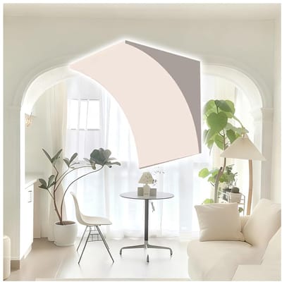 Gipsboog Deurkozijn - Sierlijst Gebogen - Interieur Verfraaien - Waterdicht Vervormingsbestendig - 215 cm - Wit