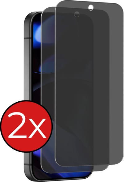 Screenprotector - 2 Stuks - Geschikt voor Google Pixel 9 - Privacy Filter - Beschermglas - Gehard Glas - Tempered Glass - Screen Protector
