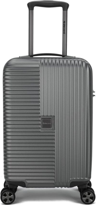 Decent TOURISTER Handbagage koffer 55x35x20 cm- Handbagage trolley 34 liter- Lichtgewicht koffer - Reiskoffer - Veilig TSA Cijferslot – Spinner handbagage 55 cm – Antraciet grijs