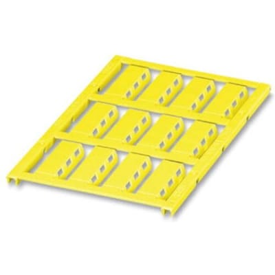 Phoenix Contact 0820390 UC-WMTBA (29X8) YE Kabelmarkering Montagemethode: Kabelbinder Markeringsvlak: 29 x 8 mm Geel Aantal markeringen: 120 10 stuk(s)