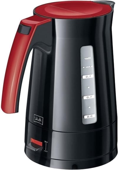 Waterkoker - Koffiezetter - Warme Dranken Maken - Temperatuurregeling - 17 Liter - Zwart Rood