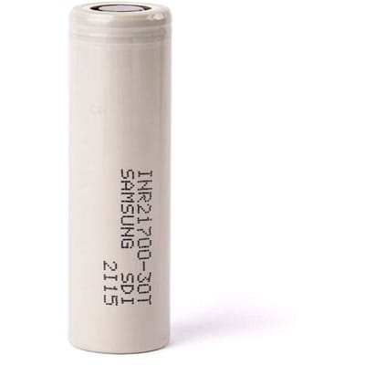 Samsung INR21700-30T Speciale oplaadbare batterij 21700 Flat-top Li-ion 3.6 V 3000 mAh 1 stuk(s)
