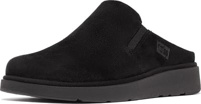 Fit Flop Gen FF Elasticated Mules Black Dames Pantoffels - Zwart - 43