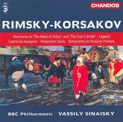 BBC Philharmonic, Vassily Sinaisky - Rimsky-Korssakoff: Neapolitan Song | Overtures The Maid (CD)