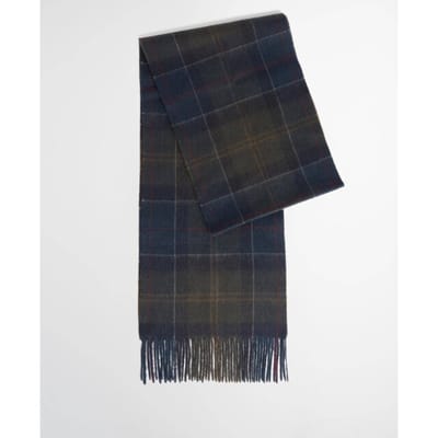 Barbour tartan scarf lsc0129 tn43 shadow classic tartan