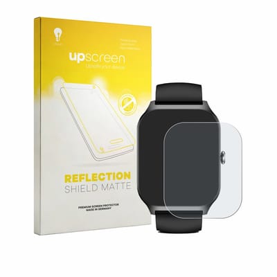upscreen - Screenprotector voor Kriutefy Smartwatch 1.83" - Folie Beschermfolie anti glare matte