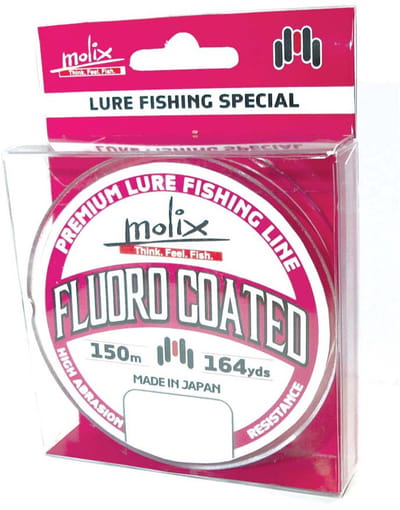 Molix Fluoro Coated Flurocarbon 150 M Rood 0.133 mm