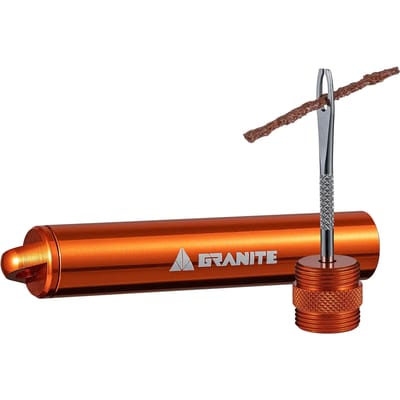 Granite Suture Tyre plug set - bandenreparatieset - dicht gaten - Oranje