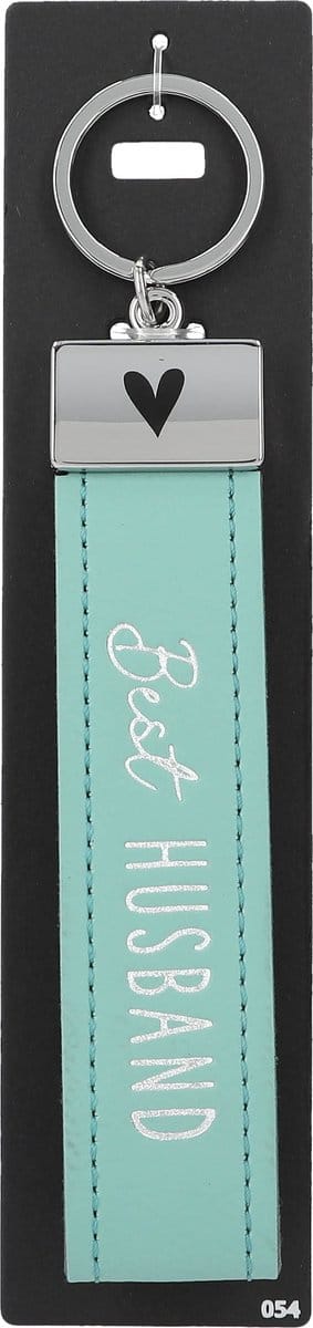 Depesche - Sleutelhanger "Do not forget me!" - motief 054 met de tekst "Best Husband"