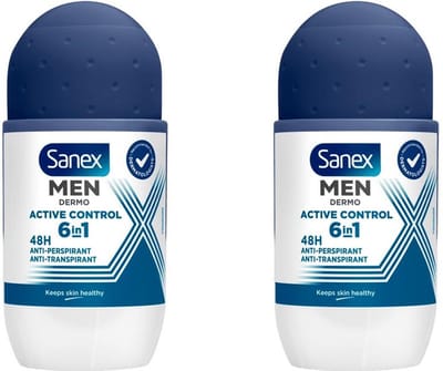 Sanex Deo Roller - Men Active Control 2 x 50 ml