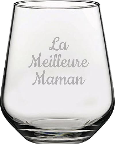 Drinkglas gegraveerd - 42,5cl - La Meilleure Maman